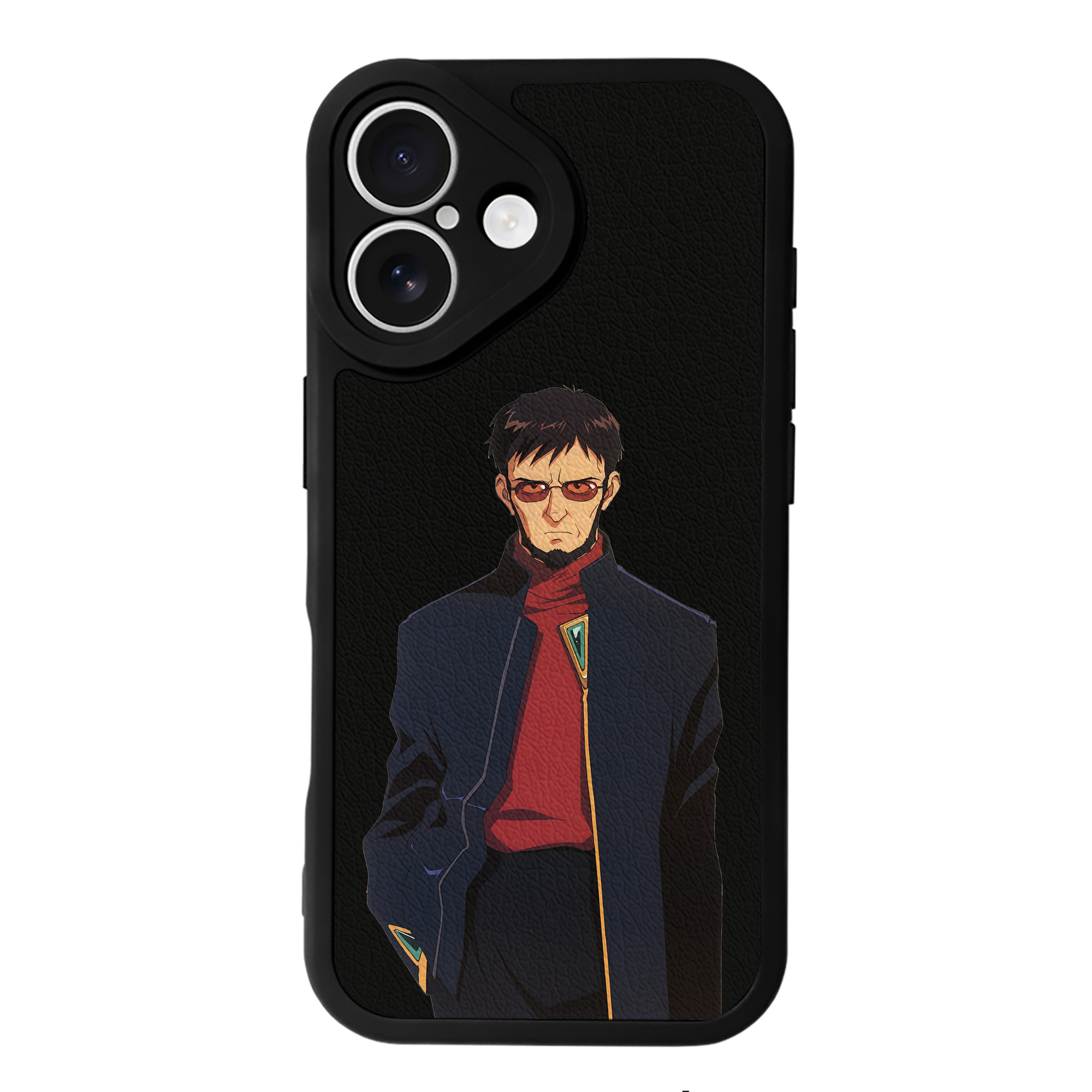 （画像用） EVA 新世紀エヴァンゲリオン 【iPhone 16シリーズ対応】シリコンスマホケース（レザー調） 材質：シリコン